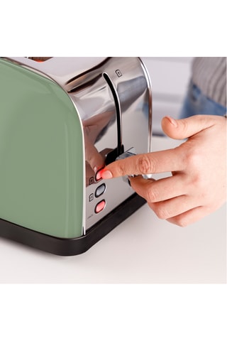 Torradeira em aço inoxidável - 950 W - 2 aberturas