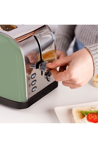 Torradeira em aço inoxidável - 950 W - 2 aberturas