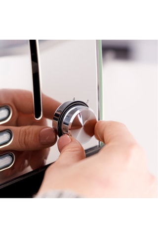 Torradeira em aço inoxidável - 950 W - 2 aberturas