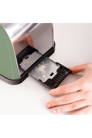 Torradeira em aço inoxidável - 950 W - 2 aberturas