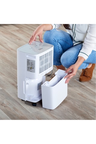 Desumidificador de ar - 12 l - 20,5 x 27 x 44 cm