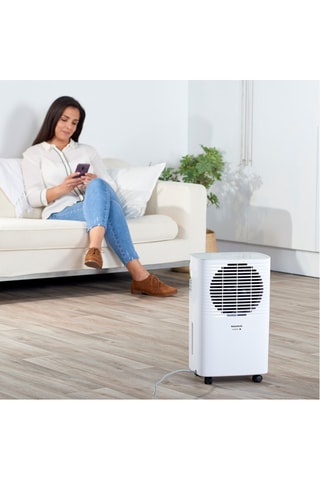 Desumidificador de ar - 12 l - 20,5 x 27 x 44 cm