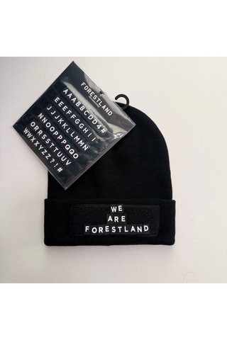 Bonnet personnalisable Slate - Noir