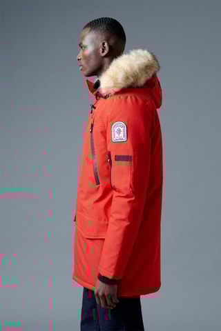 Parka batterie chauffante Aspen Heat - Rouge