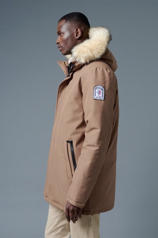 Parka à capuche Courchevel - Camel