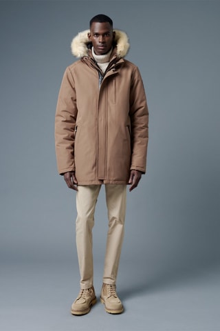 Parka à capuche Courchevel - Camel