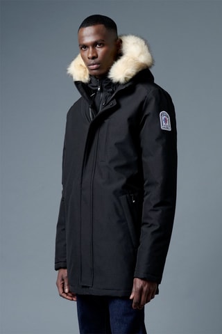 Parka à capuche Courchevel - Noir