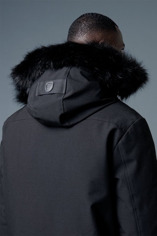 Parka à capuche Black Aspen - Noir