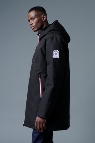 Parka à capuche Pisteur - Noir