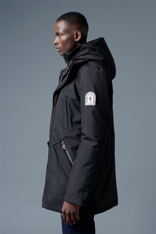 Parka à capuche Black Mountain - Noir