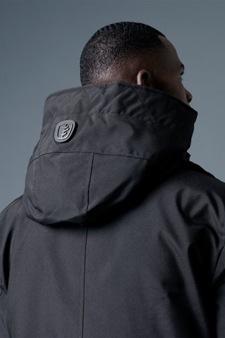 Parka à capuche Black Mountain - Noir