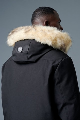 Parka à capuche Aspen - Noir