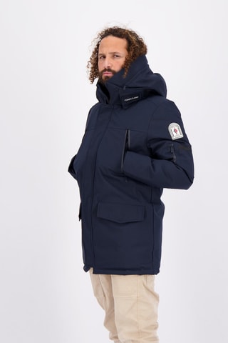 Parka à capuche New Aspen - Bleu marine