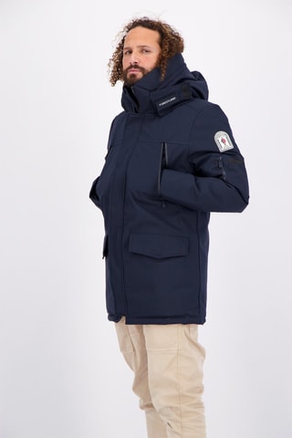 Parka à capuche New Aspen - Bleu marine