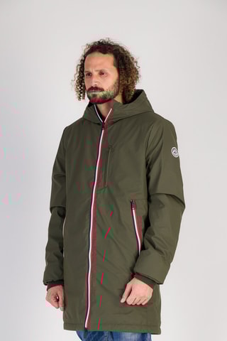 Coupe-vent à capuche Skydoo Long - Kaki