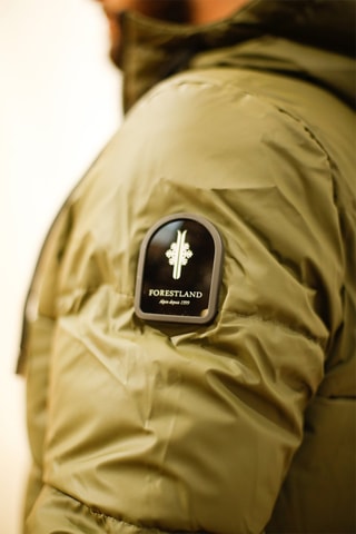 Doudoune matelassée à capuche Corbier - Kaki