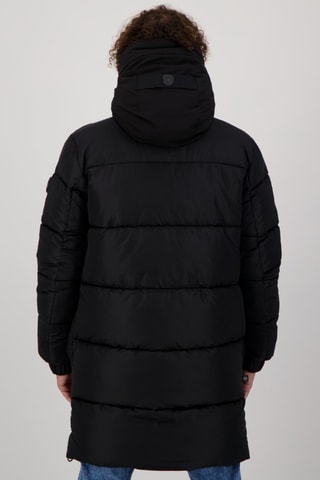 Doudoune matelassée à capuche Hermon - Noir