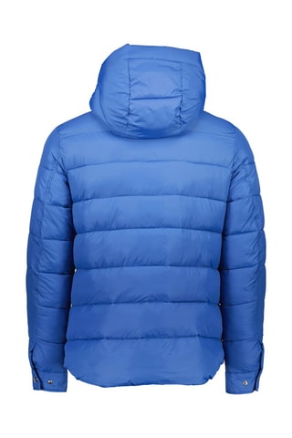 Doudoune matelassée à capuche Montgenèvre - Bleu