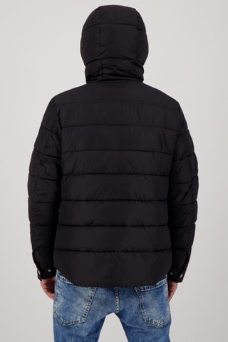 Doudoune matelassée à capuche Montgenèvre - Noir