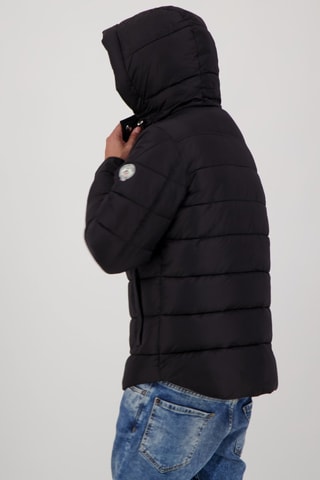 Doudoune matelassée à capuche Montgenèvre - Noir