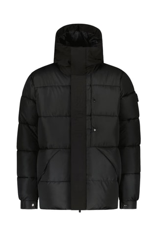 Doudoune matelassée à capuche Arc - Noir