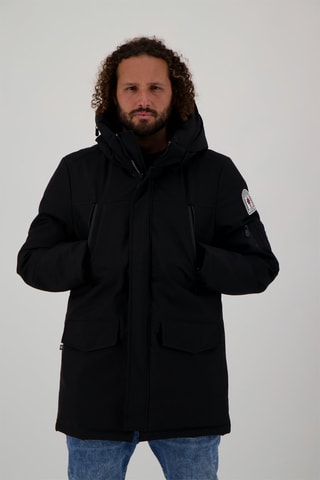 Parka à capuche New Aspen - Noir