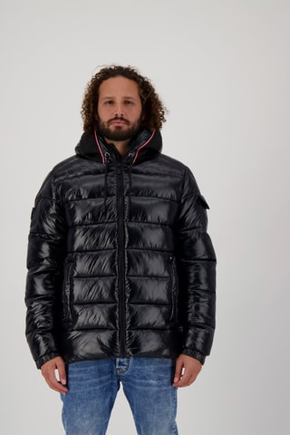 Doudoune à capuche Saint Vincent - Noir