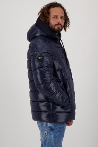 Doudoune à capuche Saint Vincent - Bleu marine