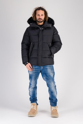 Doudoune à capuche Prady - Noir