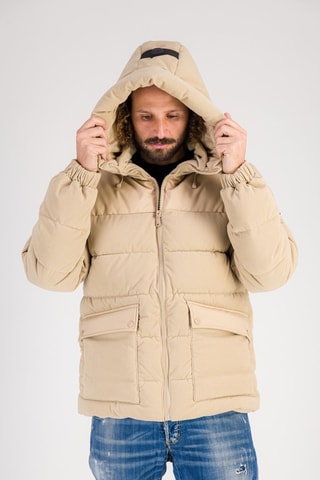 Doudoune à capuche Iguasu - Beige