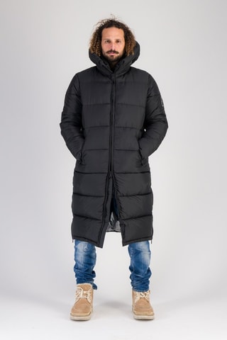 Doudoune à capuche Grand Bornan - Noir