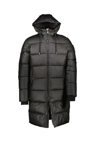 Doudoune matelassée à capuche Corbier - Noir