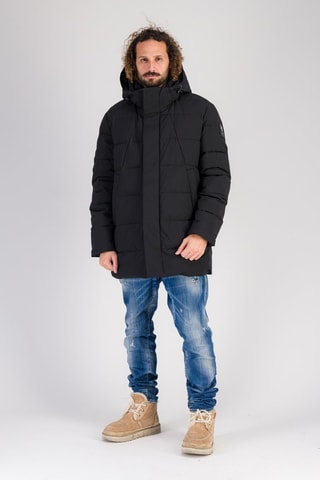 Doudoune à capuche Val Eclair - Noir