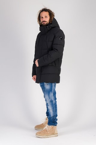 Doudoune à capuche Val Eclair - Noir