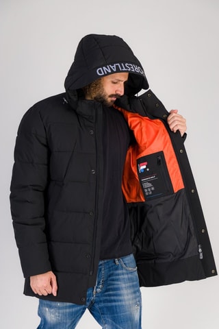 Doudoune à capuche Val Eclair - Noir