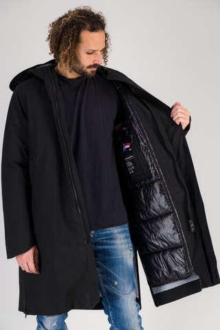 Doudoune à capuche Mont 2R - Noir