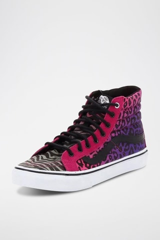 Sneakers alte Sk8 High Slim - Rosa e viola