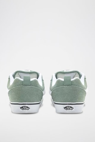 Sneakers KNU Skool - Verde acqua e bianco 