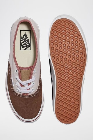 Sneakers platform Authentic Stackform - Marrone e beige