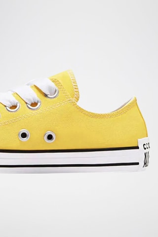 Sneakers alte All Star - Giallo e bianco