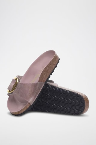 Ciabatte in pelle scamosciata Madrid - Lilla