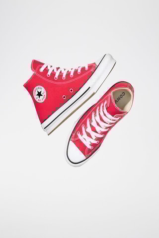 Sneakers alte platform Chuck Taylor All Star Move Jr - Rosso