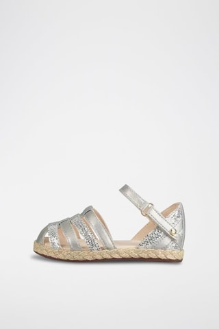 Sandali Matilde Sparkles - Grigio e beige