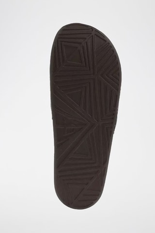 Ciabatte slider Tokyo - Marrone e nero