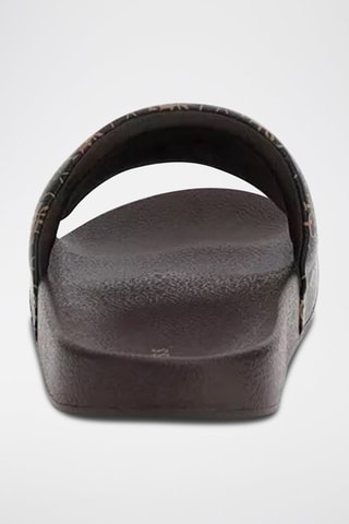 Ciabatte slider Tokyo - Marrone e nero