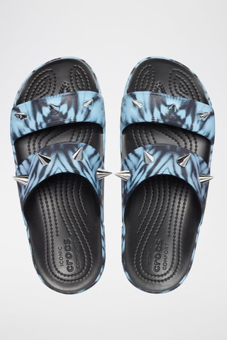 Ciabatte slider Classic Rebel - Blu e nero