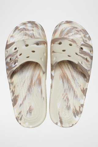 Ciabatte slider Classic - Beige e marrone