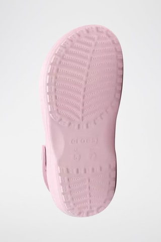 Sabot Classic Floral Cut Out Clog - Rosa cipria