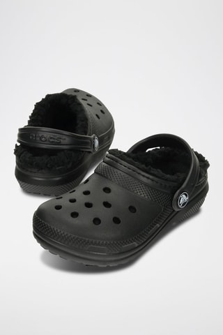 Sabot imbottiti Classic Lined - Nero