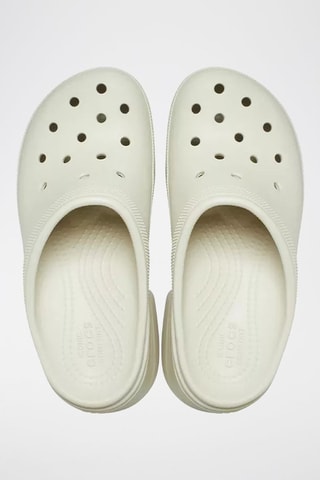 Sabot con tacco Siren Clog - Ecrù